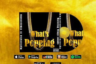 design album cover or single cover art