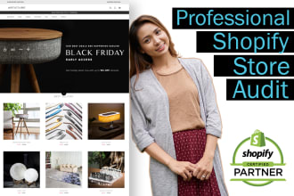 audit your shopify store professionally