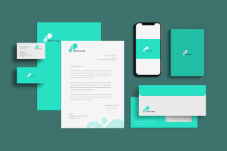 design business card, letterhead, and stationery items