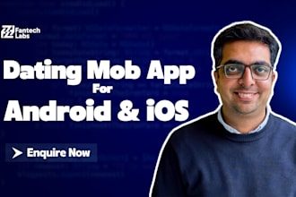 develop dating mobile app for ios and android