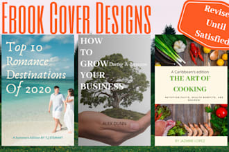 create amazing ebook cover designs