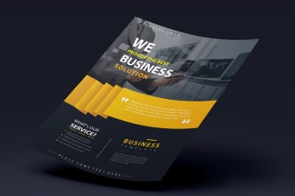 do printready flyer leaflet brochure designs for vistaprint