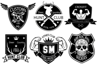 design retro, vintage, badge, hipster and outdoor logo