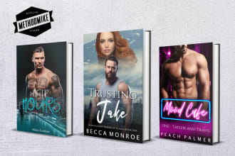 design a romance or erotica book cover
