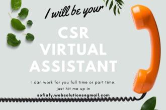 be your customer service representative