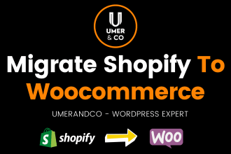 migrate shopify website to woocommerce