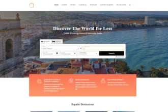 build automated travel affiliate website for passive income