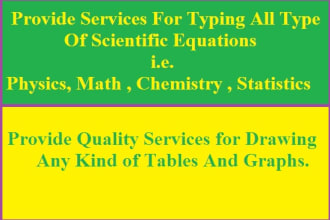 type mathematical equations for you