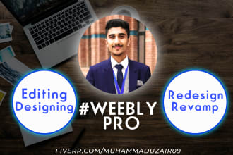revamp, design, redesign, weebly website in 24 hrs