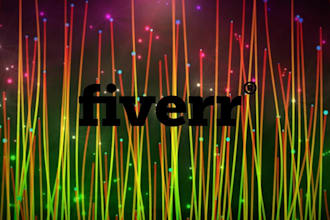 make a Glowing Grass Video Intro