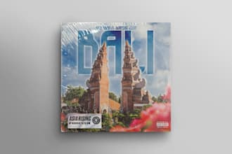 design an album cover art for your music releases