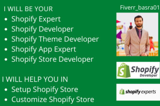 be your shopify expert shopify theme developer