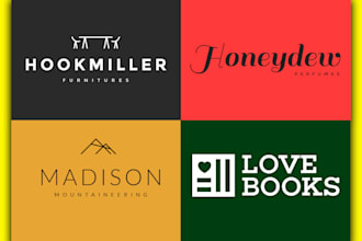 design custom  timeless logo design and business design