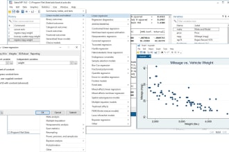 do data analysis using stata, excel, google sheets and spss