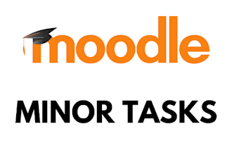 do minor tasks on your moodle elearning platform
