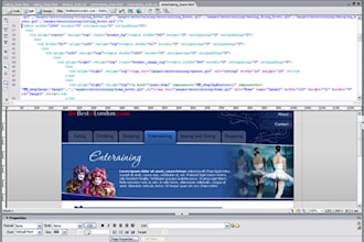 create webpages and connect database
