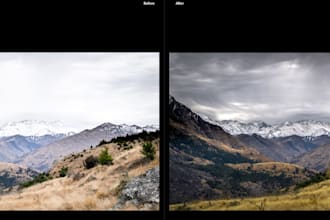 retouch and make enhancement for your image