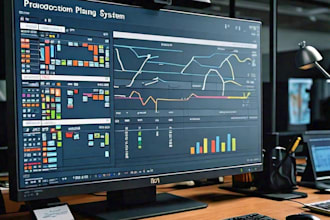 provide production or capacity planning system in excel