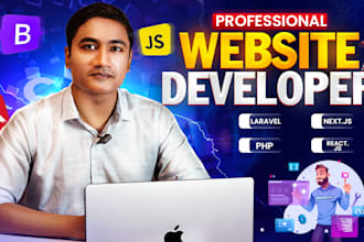 be your laravel, nextjs, PHP, reactjs, website developer