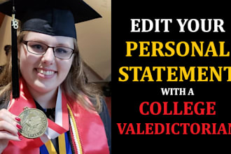 edit your personal statement or scholarship essay