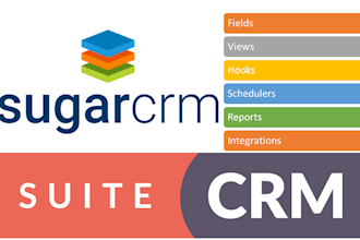 setup and customize suitecrm and sugarcrm for you