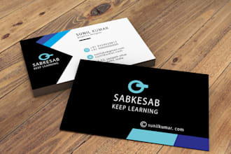 business card design for your business
