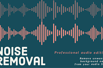 clean up and edit your dialogue audio files