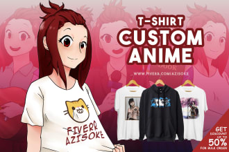 do super anime t shirt  and hoodie design