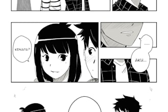 draw your storyboard to a manga page