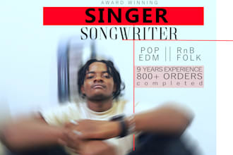 write and sing a song for you