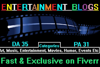 do guest post on da35 entertainment, music, art blog