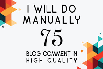 do 75 unique domain high quality backlinks