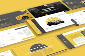 design premium quality powerpoint presentation