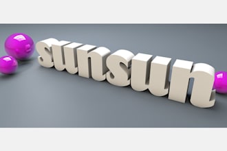 create your name in 3D