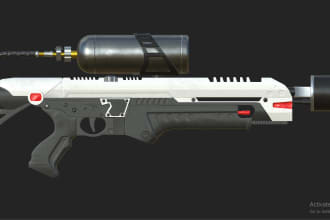 create 3d models of weapons and armory for your games