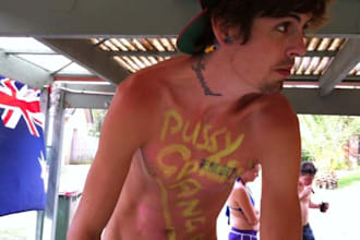 write anything you want on my body with zinc