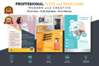 do the awesome professional flyer design