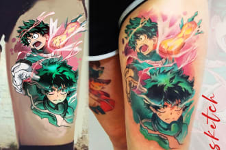 create a unique tattoo sketch for you