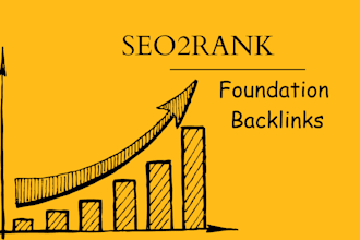 do manual several SEO foundation backlinks