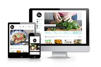 create a website with HTML CSS bootstrap javascript
