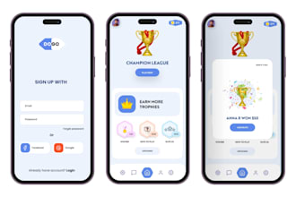 do eye catching ui and ux design for your app and website