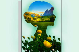 create a scenic silhouette from your pictures