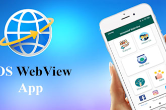 convert you website to ios webview app