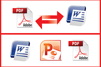 convert scanned pdf into word or excel