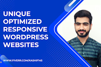 install wordpress, do customization and wordpress website design