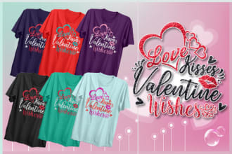 make romantic valentine day t shirt designs for you
