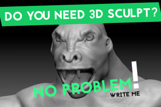do 3d sculpting in zbrush for games or animation