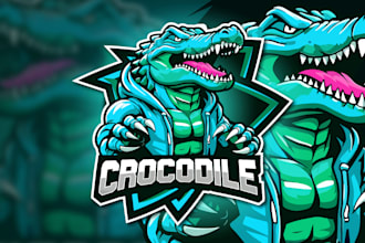 do energetic esport logo design for game, twitch and sports team