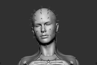 make 3d sculpt in zbrush