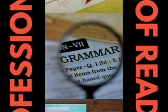 proofread and edit your document, book, or manuscript